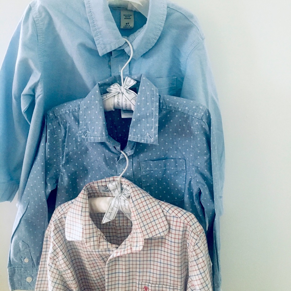 Boys tailored shirt bundle (3)